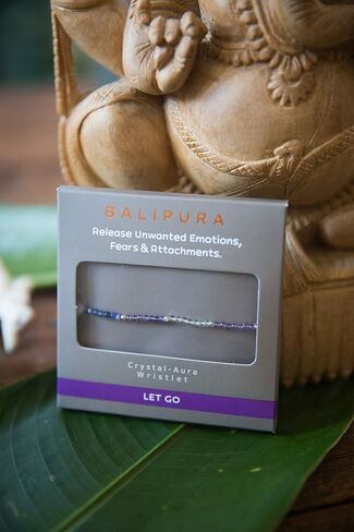 BALIPURA - Clear Mind Aura Bracelet for Women - 2mm SMALL (TINY) BEADS Crystals Apatite, 925 Solid Silver Spacer Beads, Bracelets Adjustable Handmade - Spiritual Beaded Keep Bad Spirits Away in Kuwait