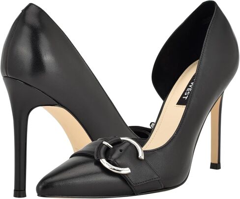 حذاء NINE WEST نسائي من جلد الغزال الأسود مقاس 12 M in Kuwait