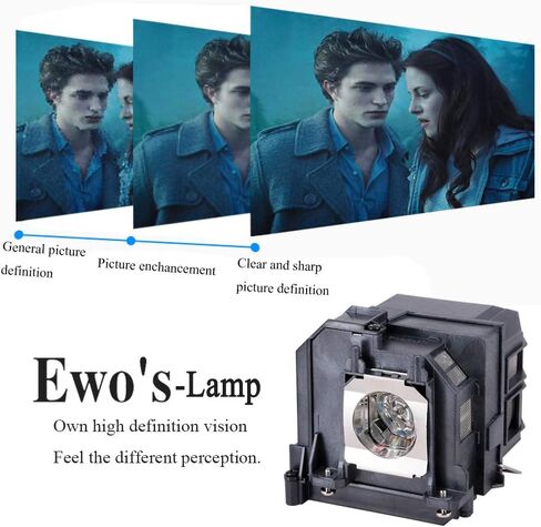 EWO'S RLC-108 المصباح الكهربي لـ فيوسونيك PA503S PA503SP PA503X PA503XP PA500S PA502SE PA502XE PG603X PS501X PS600X VS16905 استبدال المصباح الكهربي in Kuwait