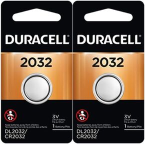 Duracell DL2032B2 | Lithium 3V CR2032 Battery (2 Pack) in Kuwait