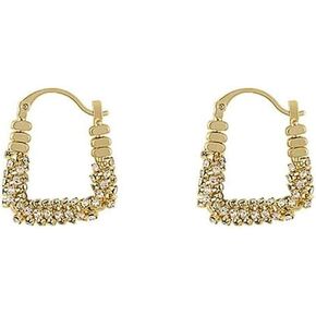 Creative gold alloy earrings and accessories