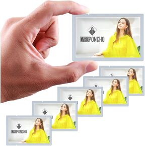 Disposable Clear Rain Ponchos for Adults with Hood bulk,travel poncho rain coats for emergency,pocket poncho adult compact for women men (5 pack)