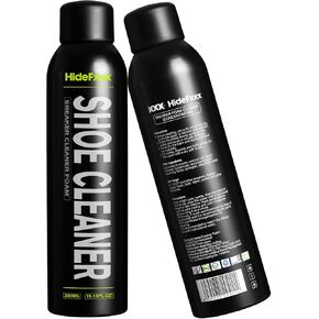 Shoe Cleaner Spray Sneaker Cleaner for White Shoe, Leather, Suede, Nubuck, Canvas, Nylon, Vinyl
