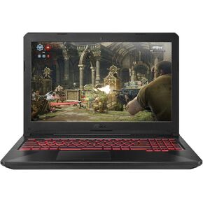 Asus TUF Gaming Laptop FX504 15.6" 120Hz 3ms Full HD, Intel Core i7-8750H Processor, GeForce GTX 1060 6GB, 16GB DDR4, 256GB PCIe SSD + 1TB HDD, Gigabit WiFi, Windows 10 Home - FX504GM-ES74