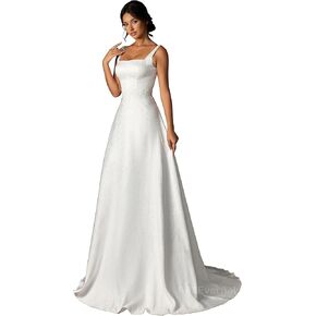 Bridal Gowns Elegant Royal Style Simple Wedding Dress Women's Cocktail Dress Sexy Maxi Skirt Guest Wedding Dresses