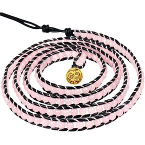 Nupuyai Handmade Leather Beaded Stone Wraps Bracelet Collection for Unisex