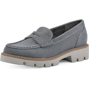 WHITE MOUNTAIN Women's Gunner Lugged Bottom Penny Loafer