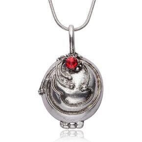 The Vampire Diaries Elena Gilbert Opening Vervain Locket Pendant Necklace