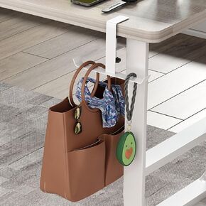 Purse Hook for Table, Portable Foldable Handbag Hanger for Tables, Desks.Bag Hook for Desk Purse Holder Hanger for Talbe