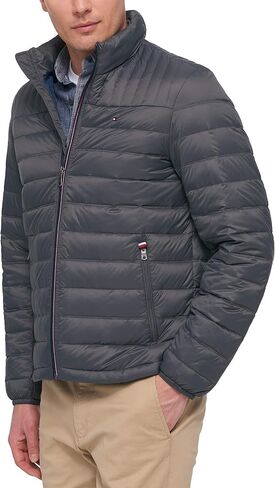 Tommy Hilfiger mens Ultra Loft Lightweight Packable Puffer Jacket (Standard and Big & Tall) in Saudi Arabia
