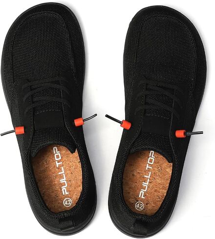Men's Barefoot Wide Toe Box Shoes - Minimalist Barefoot Shoes with Zero Drop Sole Extra Wide Slip on Walking Shoes for Men in Saudi Arabia