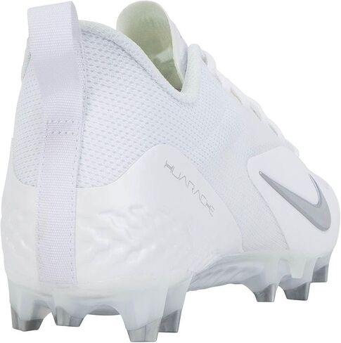 Nike Alpha Huarache 8 Pro CW4439-110 White/Pure Platinum/Wolf Grey Men's Lacrosse Cleats in Saudi Arabia