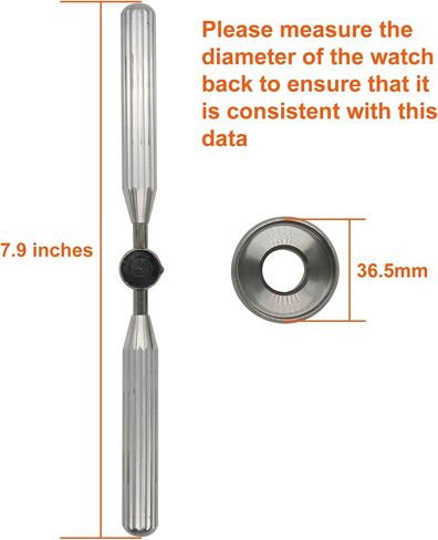 Watch Back Opener Tool Kit, Stainless Steel 5537 Case Back Remover for Rolex/Tudor 29.5mm/ 36.5mm in Saudi Arabia