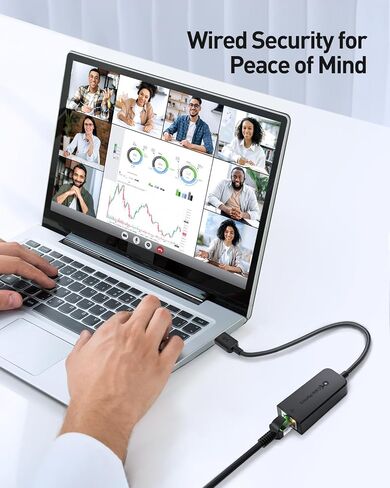 [Works with Chromebook Certified] Cable Matters USB C to Gigabit Ethernet Adapter in Saudi Arabia