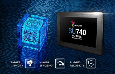 ADATA Ultimate Series: SU740 2TB Internal SATA Solid State Drive (ASU740SS-2T-R) in Kuwait
