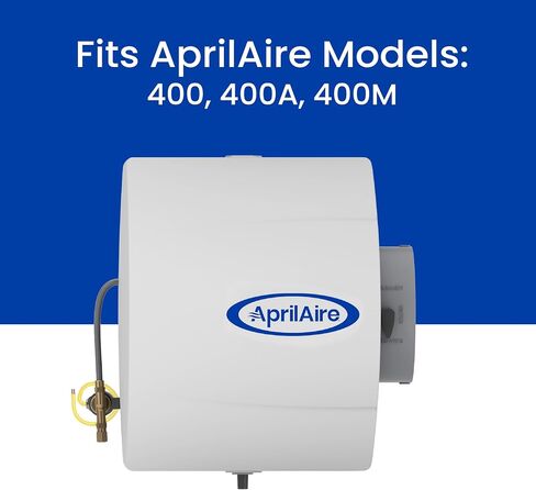 استبدال فلتر مرطب لوحة المياه AprilAire 45 لموديلات ترطيب المنزل بالكامل AprilAire 400، 400A، 400M (عبوة من قطعتين) in Saudi Arabia