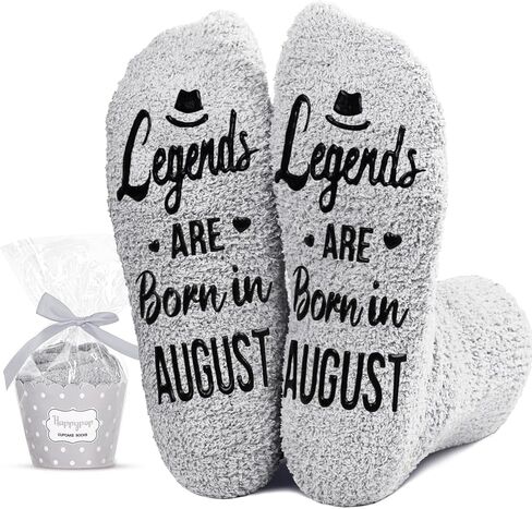 HAPPYPOP Birthday Gifts Ideas Socks for Men - July August September October Gifts for Him Male in Saudi Arabia