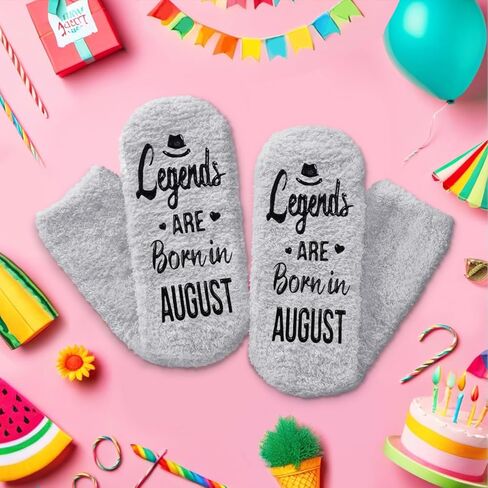 HAPPYPOP Birthday Gifts Ideas Socks for Men - July August September October Gifts for Him Male in Saudi Arabia