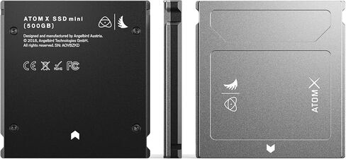 Angelbird - AtomX SSDmini - 500 GB - SATA 3-2.5" Video and Audio Recording SSD - for Atomos Devices - up to 4K+ Workflows in Kuwait