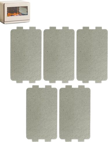 2 Pcs Waveguide Covers, Universal Mica Sheets for Microwave Oven 108mmx99mm | Mica Sheets, Universal waveguide covers, Cut-to-size, in Saudi Arabia