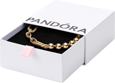 Pandora ME Metal Bead & Link Chain Bracelet, With Gift Box in Saudi Arabia
