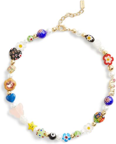 COACH Signature Beaded Collar Necklace in Saudi Arabia