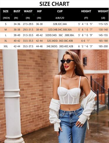 Avidlove Corset Tops For Women Push Up Bustier lingerie Y2K Sexy Going Out Party Club Top in Saudi Arabia