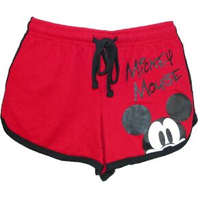 Disney Youth Girls Mickey Mouse Peeking Short Red