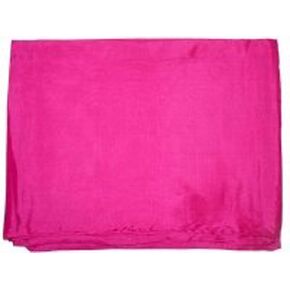 Solid Silk Wild Rag Scarf - Pink Pink