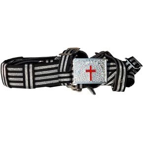 MASONIC KNIGHTS TEMPLAR Ceremonial Sword Belt & Buckle for Sir Knight SIZE Adjustable 36 TO 50 INCHES