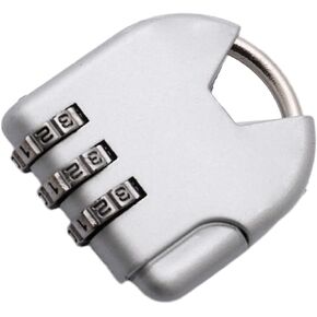 YIOLIBJF Luggage Lock Anti Theft Luggage Padlock 3 Digit Code Lock for Suitcase Luggage Case Gym Locker(Random Color)