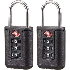 Luggage Locks,TSA Approved Locks, Luggage Suitcase Baggage Locks,Combo Lock Locks with Code (2 Count)