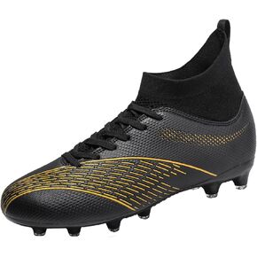 Unisex Soccer Shoes Turf Youth Football Boots Futsal Cleats Indoor Athletic TF Sneaker