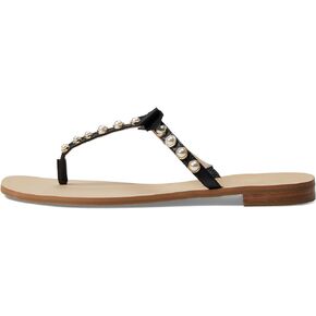 Jack Rogers Women's Sandpiper Bow/Pearl Sandal Flat