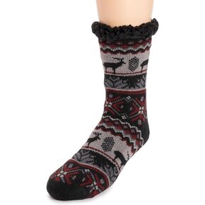 MUK LUKS Men's Cabin Sock