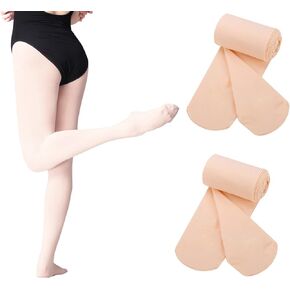 Toddler Little Girls Dance Tights 90D Velvet Nylon Opaque All Seasons Pantyhose Leggings Back to School