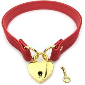 Succuba Padlock Collar Necklace Lolita Collar Cat Kitty Velvet Necklace