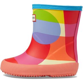Hunter Girl's Original First Classic Rainbow Bubbles Boot (Little Toddler/Big Kid) Rain