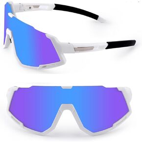 Songulasu Cycling Viper Sunglasses for Youth Kid Teen Boy Girl Age 14-18,Polarized Glasses for Baseball Running Fishing UV400