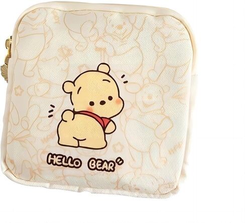 حقيبة تخزين محفظة النقود المعدنية من الرسوم المتحركة Winne Pooh حقيبة سماعة الرأس للأولاد والبنات in Kuwait