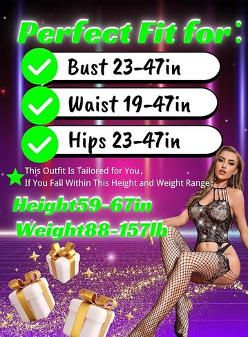 جوارب داخلية شبكية من أحجار الراين للنساء - ملابس داخلية مثيرة وغريبة بدون حمالات ملابس داخلية ليلية in Kuwait