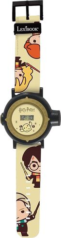Lexibook - Harry Potter Adjustable Projection Watch Digital Screen - 20 Images of Harry Potter - for Children - DMW050HP Yellow in Kuwait