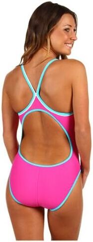 TYR Sport Women's Lycra Solid Reverisble Diamondback Swimsuit in Saudi Arabia