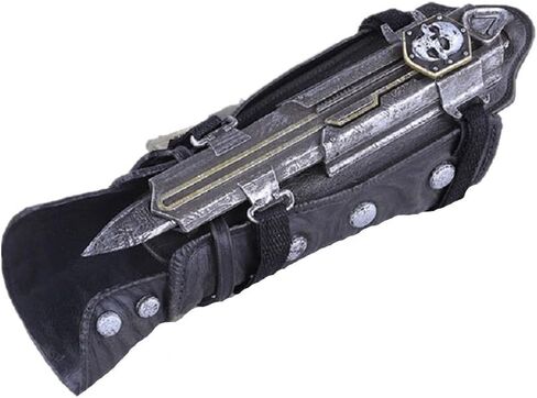 ASSASSIN'S CREED 4 BLACK FLAG PIRATE COSPLAY HIDDEN BLADE EDWARD KENWAY GAUNTLET in Kuwait