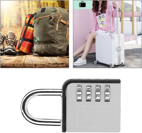 Combination Lock High Security Password Padlock Resettable Luggage Lock for Travel Suitcases Luggage Bag Case in Kuwait