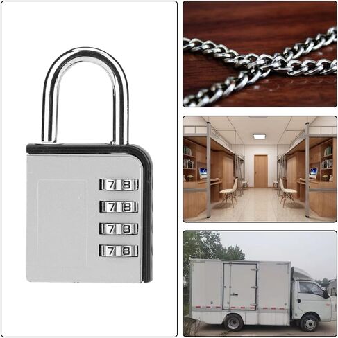 Combination Lock High Security Password Padlock Resettable Luggage Lock for Travel Suitcases Luggage Bag Case in Kuwait