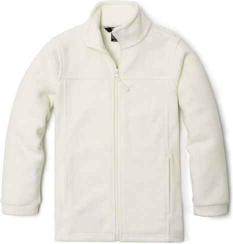 سترة TSLA للأولاد بسحاب كامل من الصوف القطبي، سترة شتوية دافئة بأكمام طويلة، سترة حرارية للجبال في الهواء الطلق in Kuwait