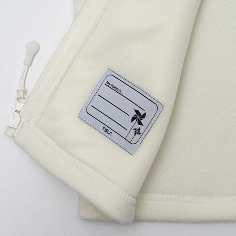 سترة TSLA للأولاد بسحاب كامل من الصوف القطبي، سترة شتوية دافئة بأكمام طويلة، سترة حرارية للجبال في الهواء الطلق in Kuwait