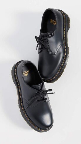 Dr. Martens Men's 1461 Bex, Black Smooth, 15 in Saudi Arabia