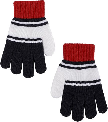 Tommy Hilfiger Boys Patchwork Stripe GlovesGloves in Saudi Arabia